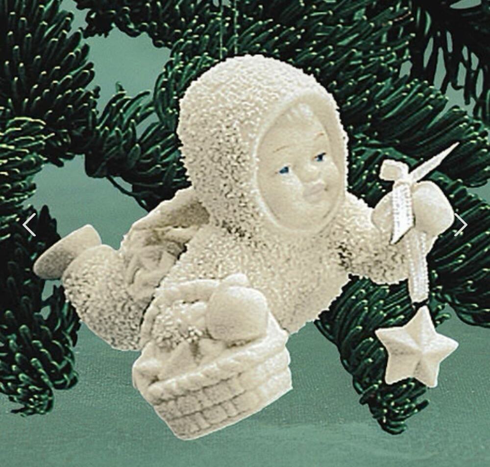 Department 56 Snowbabies Angel #6830-6  " STARRY NIGHT " Christmas Ornament